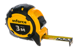 Рулетка компактная 3Х16 Inforce